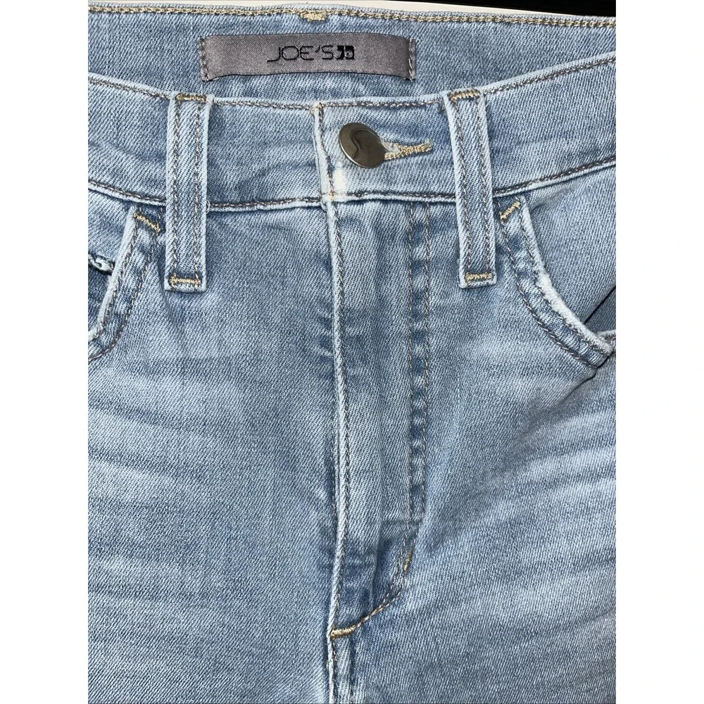 JOE'S JEANS 24 Corinne RISE FLARE Lighter Wash Denim Sporty Trendy 70's Retro